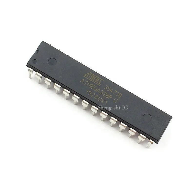 새로운 ATMEGA328P-PU ATmega328P DIP28 전자 부품 마이크로 컨트롤러 집적 회로 ic 칩