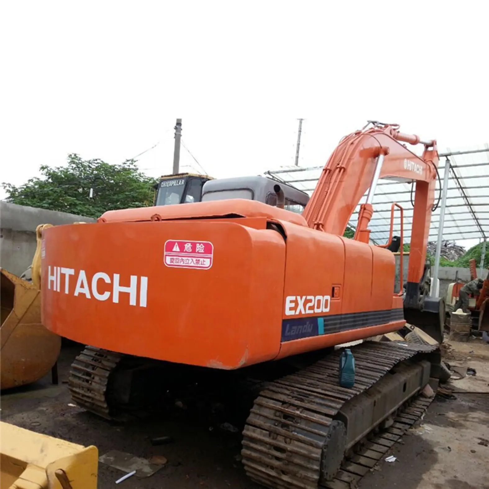 Excavatrice japonaise de 20 tonnes Excavatrice Hitachi EX200 d'occasion à bas prix Excavatrice Hitachi EX200 ZX200 d'occasion en bon état