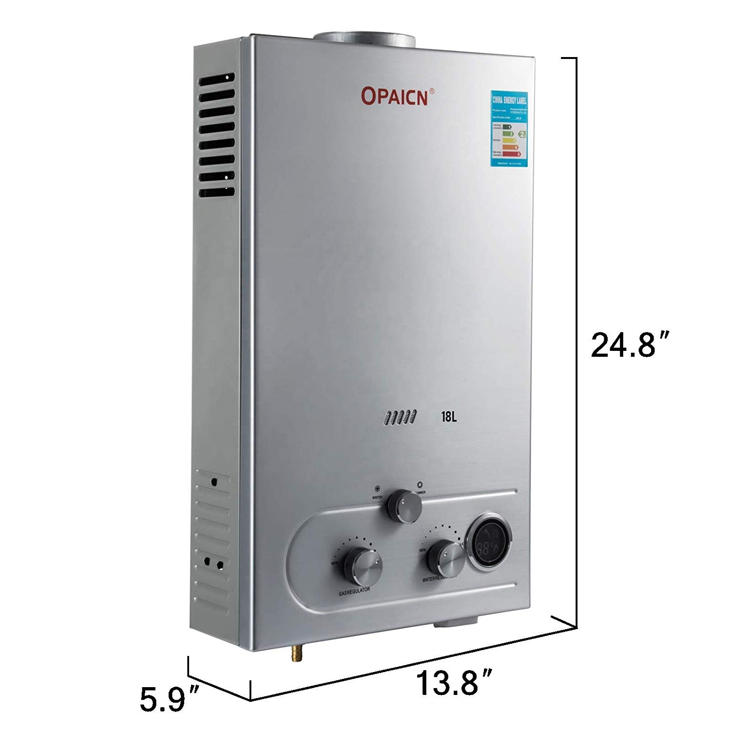 その他 water heater new LPG PEIXU 18L Propane Hot Water Heater - Instant Heating Solution