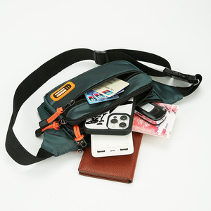 Outdoor Sports Waist Bag Oxford Cloth Waterproof Large Capacity Unisex Crossbody Phone Pouch - Product Image 4
