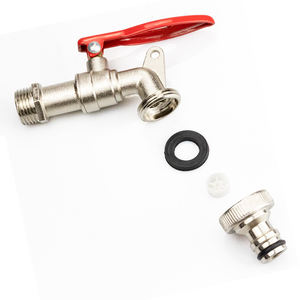 TMOK exterior 1/2 "mango de hierro bola aleación de zinc bloqueado jardín agua grifo bloqueable grifo Bibcock - Product Image 6