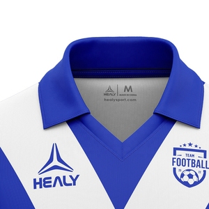 Camisetas de fútbol retro personalizadas de poliéster por sublimación, camisetas de fútbol retro para hombre, camiseta estampada Retro - Product Image 3