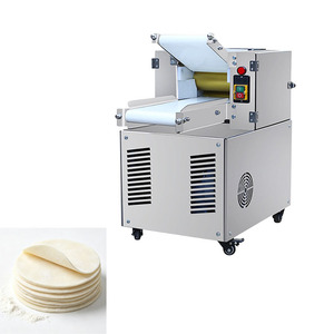 เครื่องรีดแป้งอัตโนมัติสแตนเลสสำหรับร้านอาหาร พร้อมสายพานลำเลียง - Product Image 1