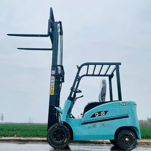 फास्ट डिलीवरी गोदाम उपकरण 2 टी फोर्कलिफ्ट इलेक्ट्रिक ठोस टायर फोर्कलिफ्ट कस्टम ऊंचाई 3 मीटर 4 मीटर 5 मीटर - Product Image 3