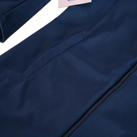 Jaket Hoodie Panjang Sedang Semua Musim Langsung dari Pabrik, Anti Kusut, Tahan Angin, Pengiriman Cepat, Mendukung OEM ODM