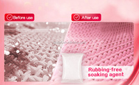 Échantillon Gratuit Nouvelle Formule Écologique 35g Lessive en Poudre Douce et Protectrice pour Vêtements de Bébé