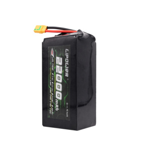 22000mAh 22.2V grande capacità 6S batteria LiPO 25C Burst tasso di scarica per Multirotor FPV Drone Hexacopter e Octocopter - Product Image 4