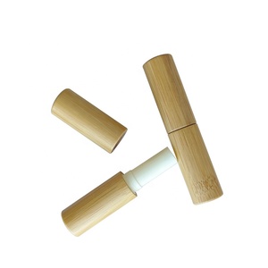 卸売りOEM <span class=keywords><strong>ODM</strong></span>空のリップバームチューブ包装4ml 4gエコフレンドリースリム竹リップスティックチューブリップグロス用 - Product Image 1