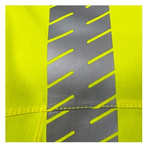 เสื้อกั๊กนิรภัยสำหรับผู้ชาย เสื้อกั๊กสะท้อนแสงแบบมีแผ่นรองรับแรงกระแทก - Product Image 5