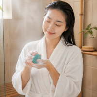 Sabun Sampo Lavender  Sampo Batangan Berbahan Dasar Tumbuhan Murni Perawatan Rambut Anti-Kusut