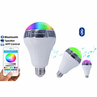 JK102 Home Lumières colorées Smart APP Bluetooth Haut-parleur Musique Led Ampoule