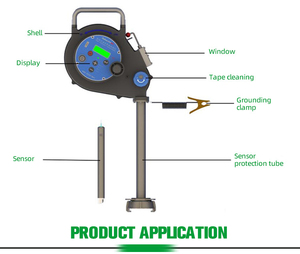 عصا قياس إلكترونية لخزانات تخزين الهيدروكربون عالية الدقة مع حماية IP68 وضمان لمدة سنة - Product Image 6