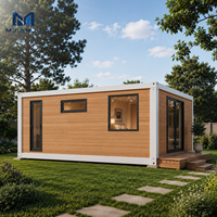 Maison conteneur préfabriquée de 40 pieds, design moderne, respirante, personnalisable, avec garantie de 2 ans, fournisseur chinois, usine OEM
