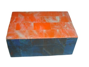 Boîte en bois de style européen, boîtes à bijoux, design coloré, taille personnalisée, pour soldes - Product Image 3