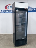 Réfrigérateur Vitré Double Porte Simple pour Commerces avec Capteur Intelligent pour Karaoké