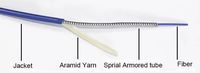 Customized LC/UPC-LC/APC SM DX Fiber Optic Patch Cord Indoor Use 10G SFP Single Mode 2.0mm 3.0mm SC/LC/FC Connectors 1 Year