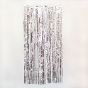 Brillant miroitant Tinsel chaîne feuille frange rideau métallique feuille rideau pour <span class=keywords><strong>Halloween</strong></span> mariage ou fête d'anniversaire porte décoration - Product Image 6