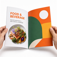 Service d'impression typographique économique sur papier de qualité supérieure avec logo personnalisé pour catalogues d'entreprise, brochures et dépliants, Jiangsu