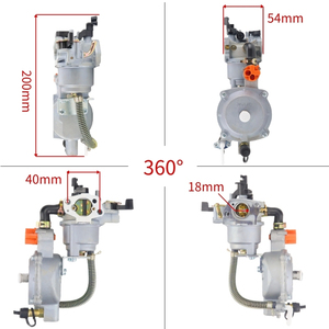 水ポンプキャブレター3KW-5KW 5HP 5.5HP 6.5HP LPG NGデュアル燃料Hon Da 168F 170F GX160 GX200 GX270 EG4000 - Product Image 2