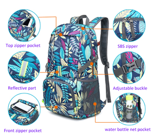 Lightweight Packable Travel Hiking Backpack <strong>Daypack</strong> Foldable Camping Backpack - Product Image 2