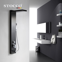 Robinet de lavabo haut de gamme STOCCO en laiton, mitigeur monocommande à poser sur le plan avec finition de luxe