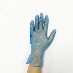 Bán buôn bột miễn phí Vinyl glovees cho dịch vụ thực phẩm PVC glovees để làm sạch hộ gia đình Latex miễn phí Vinyl thi glovees