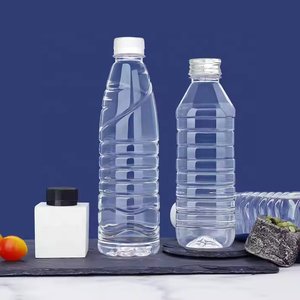 Bouteilles carrées transparentes <span class=keywords><strong>en</strong></span> PET de qualité alimentaire de 350 ml pour jus et boissons, bouteilles d'eau minérale vides pour le thé - Vente <span class=keywords><strong>en</strong></span> <span class=keywords><strong>gros</strong></span> - Product Image 5