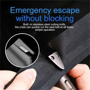 3 en 1 65W PD Tipo C Puerto Teléfono móvil Adaptador <span class=keywords><strong>de</strong></span> cargador <span class=keywords><strong>de</strong></span> coche <span class=keywords><strong>de</strong></span> metal rápido con <span class=keywords><strong>cortador</strong></span> <span class=keywords><strong>de</strong></span> cinturón <span class=keywords><strong>de</strong></span> seguridad - Product Image 3