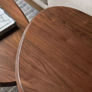 <span class=keywords><strong>Table</strong></span> à thé <span class=keywords><strong>en</strong></span> bois massif taille combinaison de <span class=keywords><strong>table</strong></span> à thé moderne petit appartement <span class=keywords><strong>Table</strong></span> basse haute et basse irrégulière <span class=keywords><strong>en</strong></span> noyer noir - Product Image 3