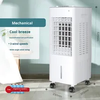 Ventilateur électrique portable avec ajout d'eau pour le refroidissement industriel commercial domestique petit climatiseur en plastique pour un usage domestique