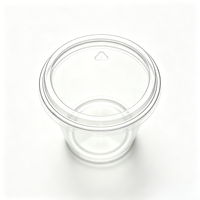 Emballages personnalisés jetables, recyclables, transparents, en plastique PET, pour biscuits, gâteaux, pain, salades, tiramisu, boîtes en plastique pour aliments