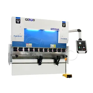 Genuo Industrial High Quality 2 Axis Mini Servo Torsion Bar Nc Hydraulic Press Brake Machine