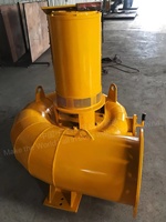 Générateur hydraulique à turbine Turgo en acier inoxydable haute efficacité 80-85% 10-200 kW triphasé 50/60 Hz certifié CE/TUV/ISO9001