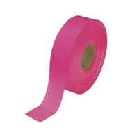 Ruban de marquage forestier non-adhésif en PVC, lumineux et distinctif, pour balisage de sentiers