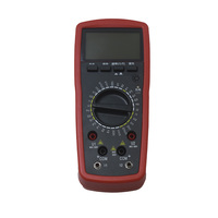 Meteran Voltammetry Motor voltase Digital kaliber besar klem ganda Volt-Ampere Meter pengukur fase Voltmeter Meter Meter penjepit