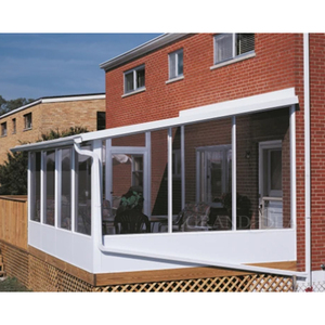 Boîtier de protection contre le soleil en aluminium 9/Uk 8x8 led, incurvée, bon marché, avec des panneaux supplémentaires, pré-assemblée, pour quatre saisons - Product Image 4
