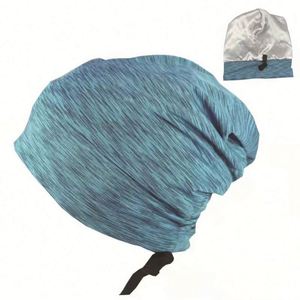Gorro de satén para dormir, ajustable, con forro de seda, estilo holgado, para dormir por la noche - Product Image 3