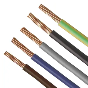 Single Core 1.5mm 2mm 3mm 4mm 6mm 10mm wire residential electrical wire cable