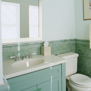 Vente en gros de meubles de salle de bains modernes personnalisés Hôtels Salles de bains contemporaines Armoires de toilettes en marbre et acier imperméables Miroir - Product Image 6