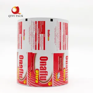 Mylar Hdpe Laminated plastic Wrapping Aluminum Foil 3.5 mm Roll Film Packaging