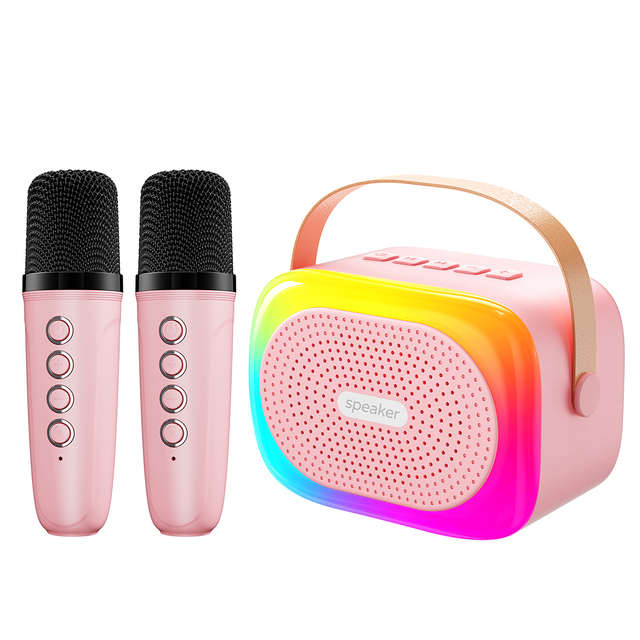P7 TWS Compatible Portable Karaoke Sound Box with Mic Support for Family Travel or Birthday Party
