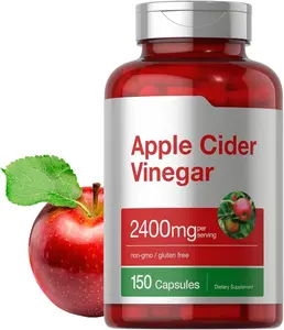 Hot Bán Nhà Sản Xuất Tùy Chỉnh Nhãn Hiệu Riêng 60Pcs Apple Cider Vinegar Viên Nang Nhà Cung Cấp Bán Buôn Vegan Thân Thiện Với Trái Cây Viên Nang