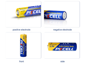 بطارية كربون PKCELL من الزنك ، بجهد V R6 AA ، R03 AAA ، لعبة فائقة القوة - Product Image 4