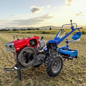 Agricultural <b>Walking</b> Behind Tractor with Diesel Engine 2WD 14HP Gear Drive - Product Image 2