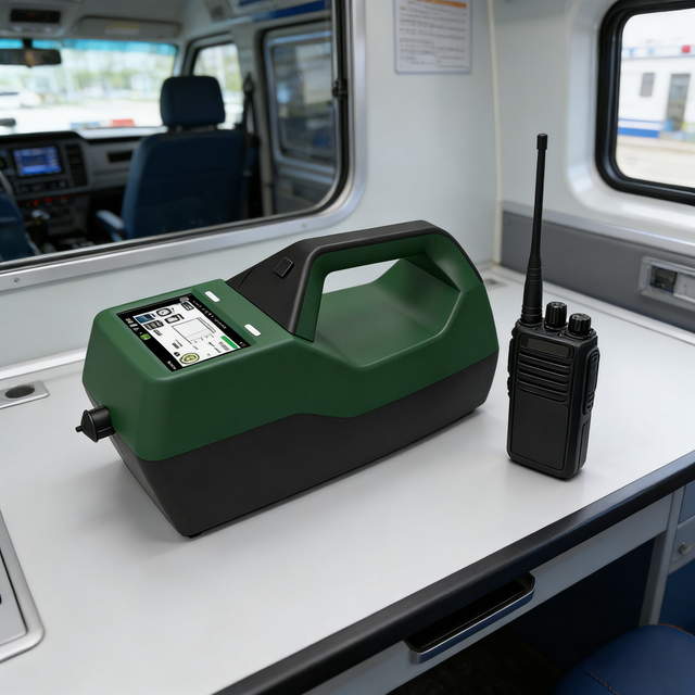 Superior Quality Durable Security Protection Portable Handheld Gas Analyzers for Outdoor Public Places Protection