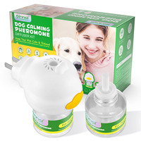 OIMMAL Kit de recharge pour diffuseur de phéromones de haute qualité, sans danger, anti-stress, pour chiens et chats, pour soulager l'anxiété de séparation