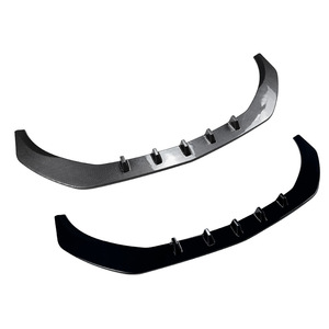 Amp-Z Mercedes-Benz Clac-Class C117 Front <b>Lip</b> <b>Splitter</b> Piano Black Carbon Fiber Texture Matte Finish 2016-2019 Amg - Product Image 2