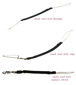 Cordon élastique robuste de 30 cm (3/8 po) personnalisable avec attache rapide et ligne Dyneema pour ligne de tir de fusil de pêche sous-marine - Product Image 3