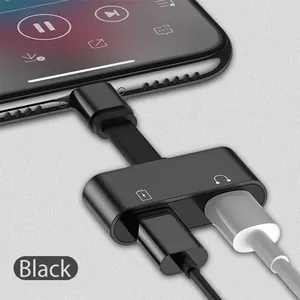 GAZ-CB21 2 Trong 1 Cho Sét Adapter Cho IPhone7 8 Adapter Headphone AUX Âm Thanh & Phí Bộ Chuyển Đổi Đối Với iPhone X