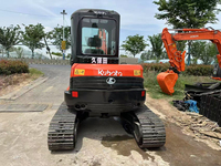 Mini Escavatore Usato Giapponese U40 da 4 Tonnellate con Motore, Cambio e Pompa Idraulica per Uso Agricolo Certificato EPA